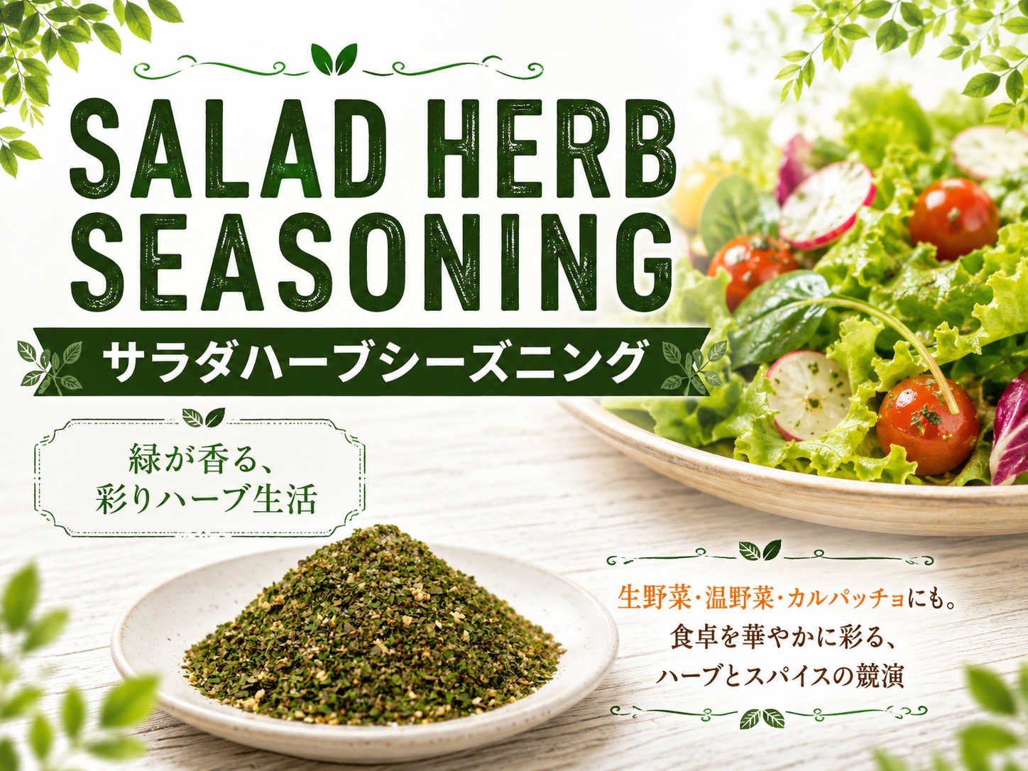 サラダハーブシーズニングバナー